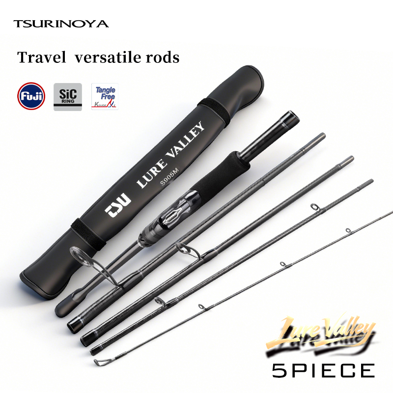 Fishing Equipment Guide - TSURINOYA LURE VALLEY トラベルロッド 5セクション エクスペディション