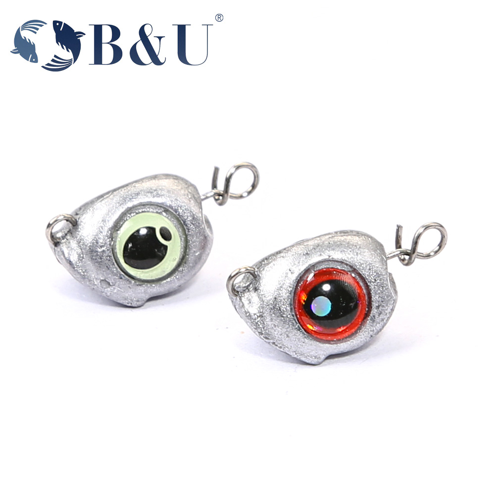 Fishing Equipment Lures - B&U スイングジグヘッド チェブラーシカシンカー フィッシングジグヘッド ウェイト ソフトルアーグループ