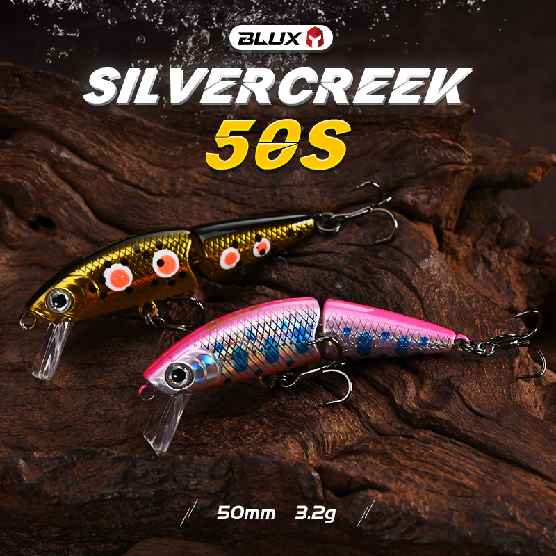 BLUX DR.ミノー ジョイント 50S スイムベイト 5 - Fishing Equipment For Trout のレビューと価格
