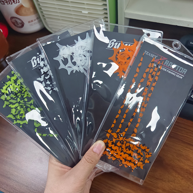 ティーザー5個入り SKIRT-18 145mm シリコンラ - Fishing Equipment Lures のレビューと価格