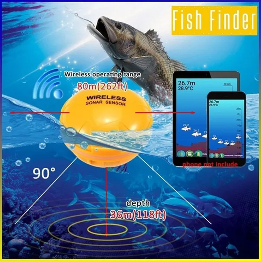 PuPoPan ワイヤレス Bluetooth スマートソナ - Fishing Equipment English のレビューと価格