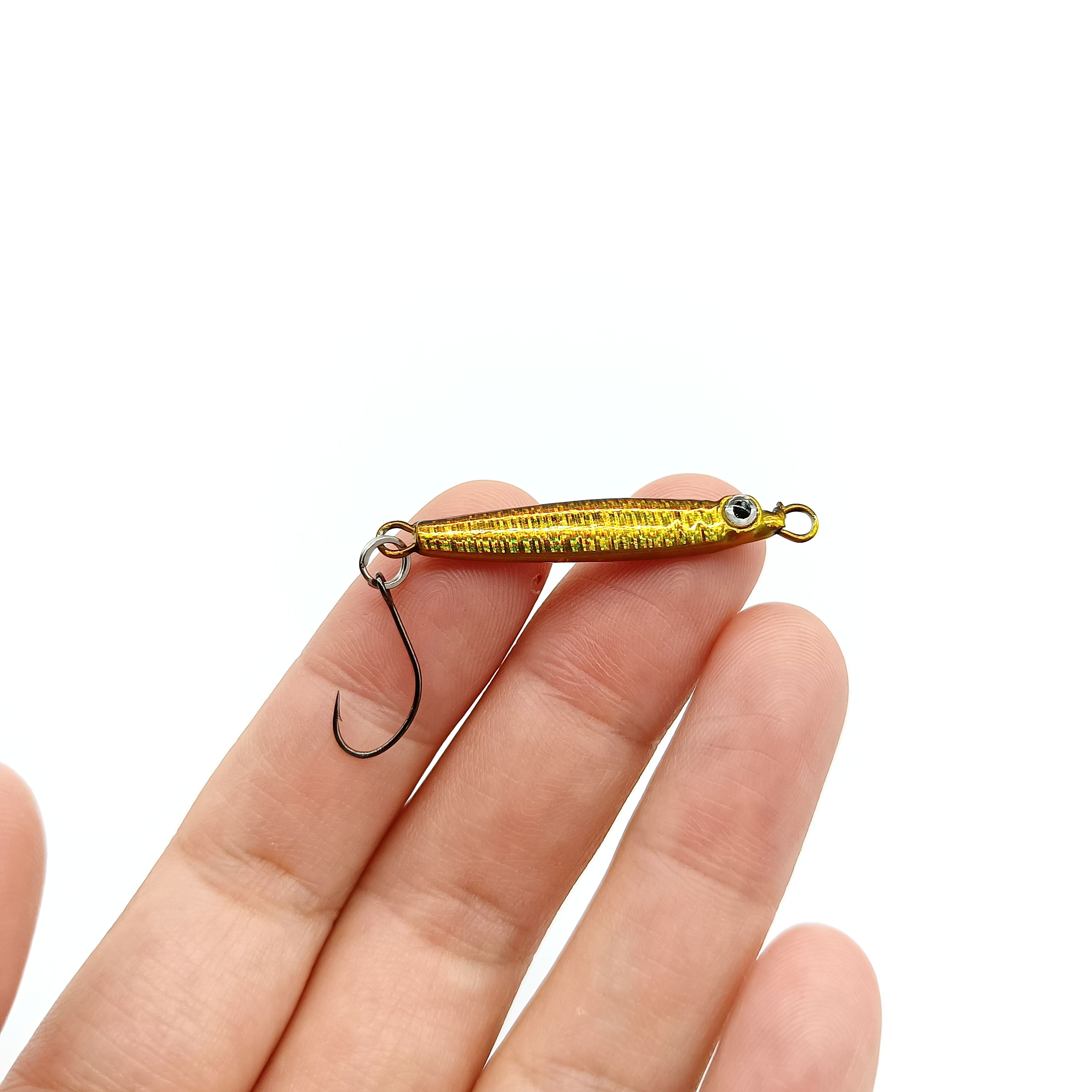 DUODUOYU 5 個ミニメタルジグ釣りルアー 3 グラム - Fishing Equipment For Trout のレビューと価格