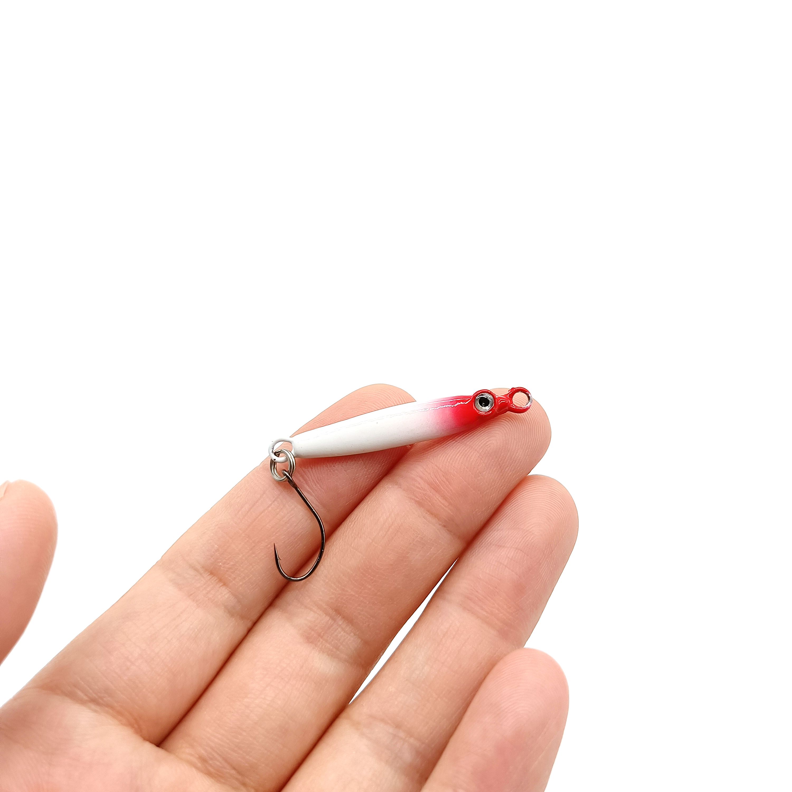 DUODUOYU 5 個ミニメタルジグ釣りルアー 3 グラム - Fishing Equipment For Trout のレビューと価格