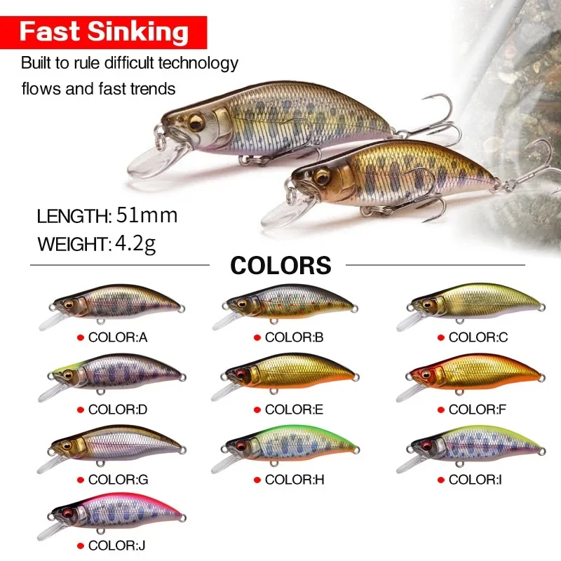 日本のデザインの釣り用ルアー,ハードクランクベイト,ストリー - Fishing Equipment For Trout のレビューと価格