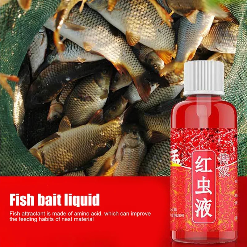 60ML 液体血虫香料 魚誘引剤濃縮液 魚餌添加剤 浸透性促 - Fishing Equipment For Sale のレビューと価格