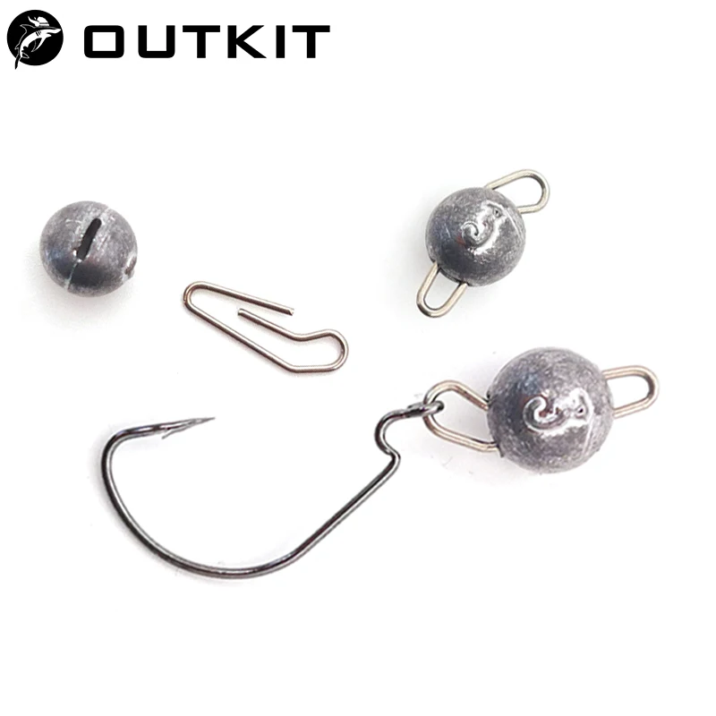 OUTKIT 10 ピース/ロットリードヘッドシンカーソフト - Fishing Equipment Lures のレビューと価格